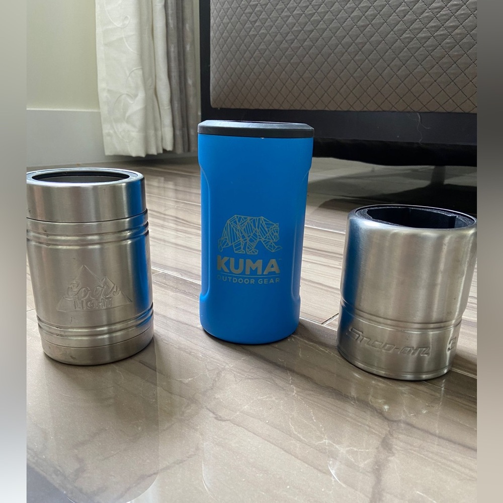 Snap on, silver bullet keg, KUMA 3 in 1 coozie koozie